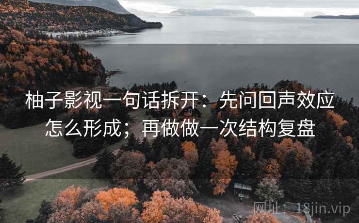 柚子影视一句话拆开：先问回声效应怎么形成；再做做一次结构复盘  第2张